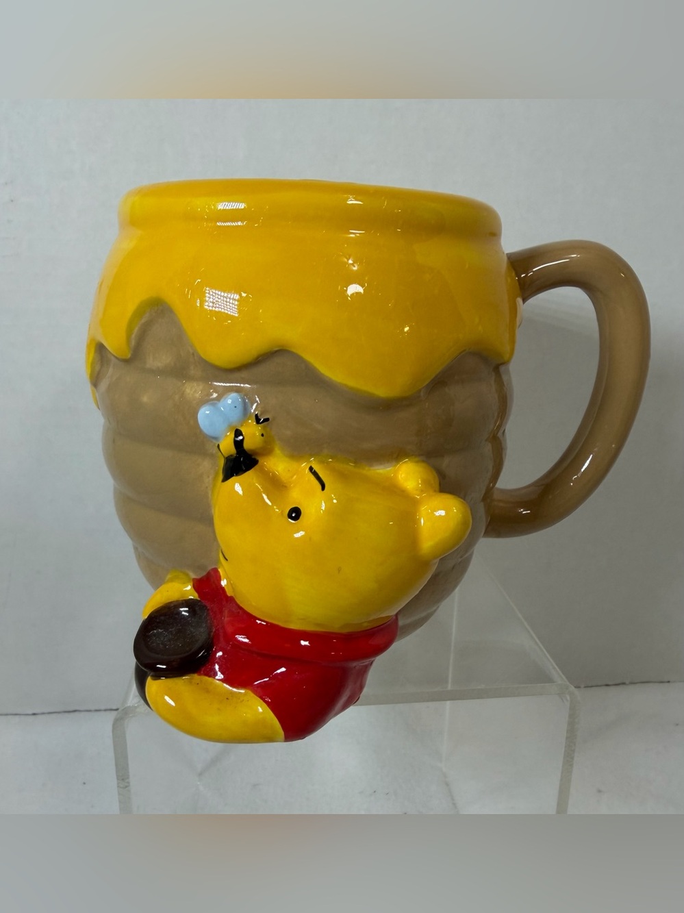 Disney Winnie The Pooh 3D Hunny Pot Mug Coffee Tea 23oz Ceramic